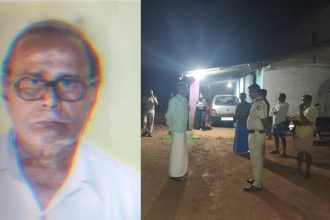 old man committed suicide by shooting himself in hosanagar