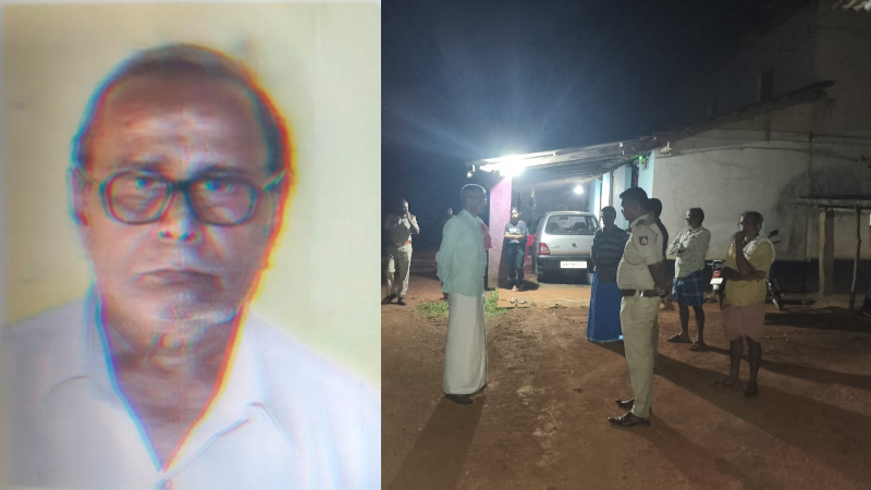old man committed suicide by shooting himself in hosanagar