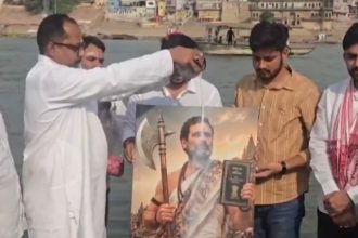 rahul ghandi viral poster