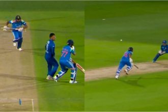 rohit sharma runout