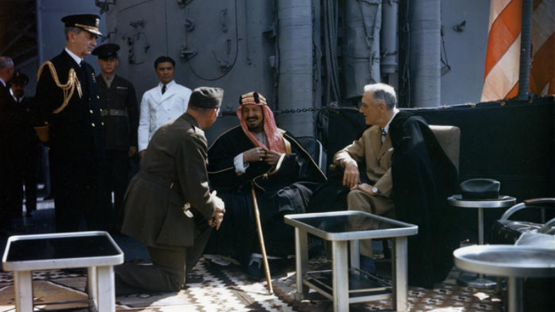 saudi arabia petrol deal 1974