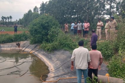 two children drown in agricultural pond die in doddaballapura
