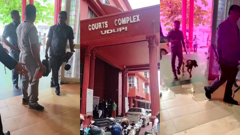udupi court bomb threat