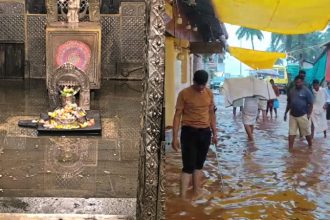 uttara kannada rain mahabaleshwara temple
