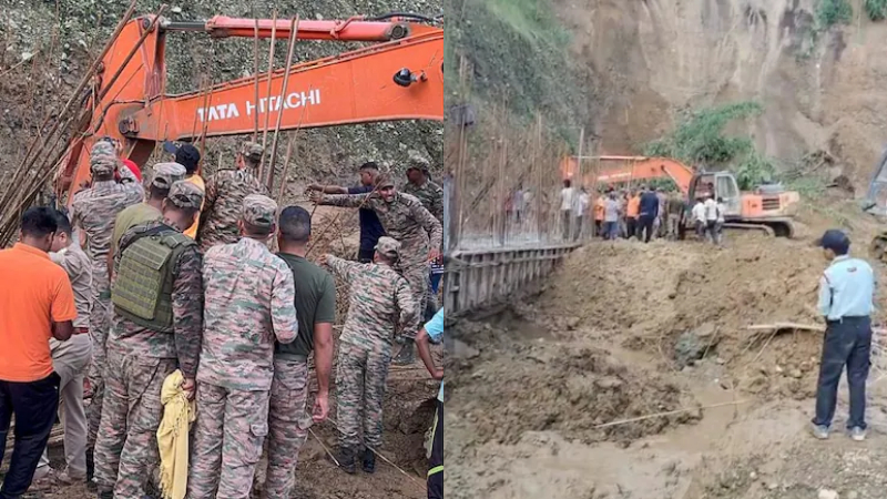 2 Dead 4 Injured After Massive Landslide Near Tezu In Arunachal Pradesh
