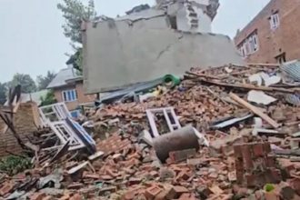 2 Terrorists Family Homes Demolished In Kashmir Day After Anantnag Attack