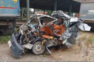 4 Techies Die After Car Rams Truck In Uttar Pradesh