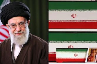 Ali Khamenei Funeral Coffin Granddaughter