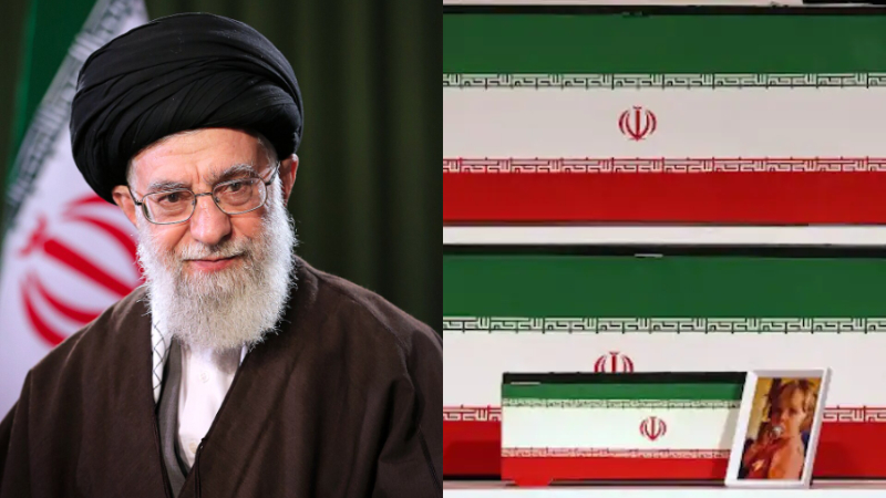 Ali Khamenei Funeral Coffin Granddaughter