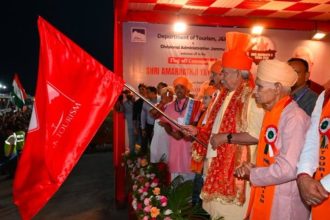 Amarnath Yatra 2026 Begins First Batch of Over 4800 Pilgrims Leaves Jammu Under Multi Tier Security Manoj Sinha