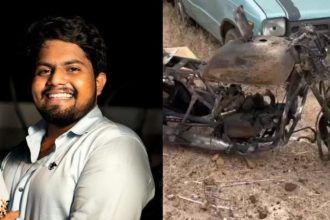 Anekal bike fire death