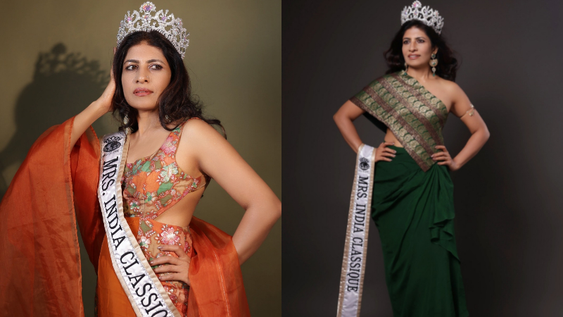 'ಮಿಸೆಸ್ ಗ್ಲೋಬ್ ಕ್ಲಾಸಿಕ್ 2026' ಕಿರೀಟ ಮುಡಿಗೇರಿಸಿಕೊಂಡ ಕನ್ನಡತಿ ಅರ್ಪಿತಾ 12 Arpita Lankesh 2