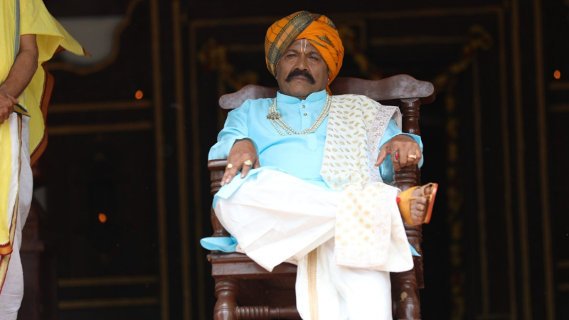 ಕಿರುತೆರೆಗೆ ಎಂಟ್ರಿ ಕೊಟ್ಟ ಮಾಜಿ ಸಚಿವ ಬಿ.ಸಿ ಪಾಟೀಲ್ 9 BC Patil Raghavendra Mahatme Serial 1