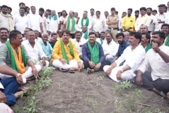 Ballari R Ashok Visit To Drought Places