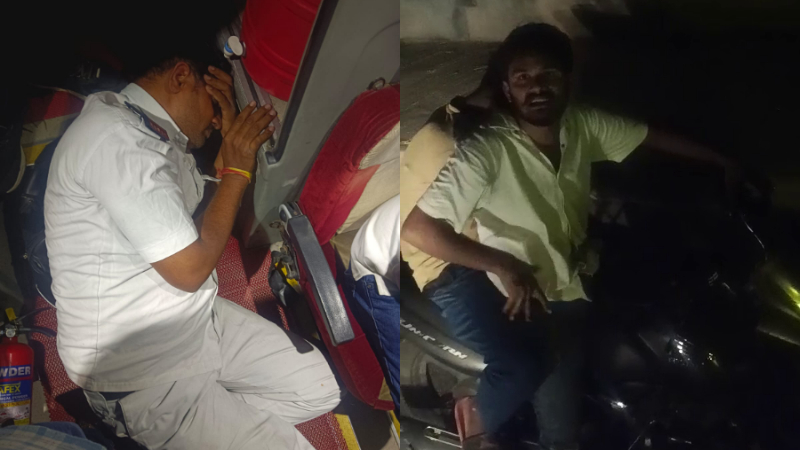 ಟ್ರಕ್, ಕಾರು ಆಯ್ತು ಇದೀಗ ಫ್ಲೈ ಬಸ್ ಸರದಿ – ಬೆಂ-ಮೈ ಎಕ್ಸ್ಪ್ರೆಸ್ ವೇಯಲ್ಲಿ ಪುಡಿ ರೌಡಿಗಳ ಹಾವಳಿ