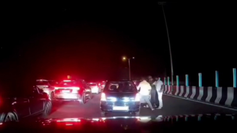 Bengaluru Mysuru Expressway Car Assault