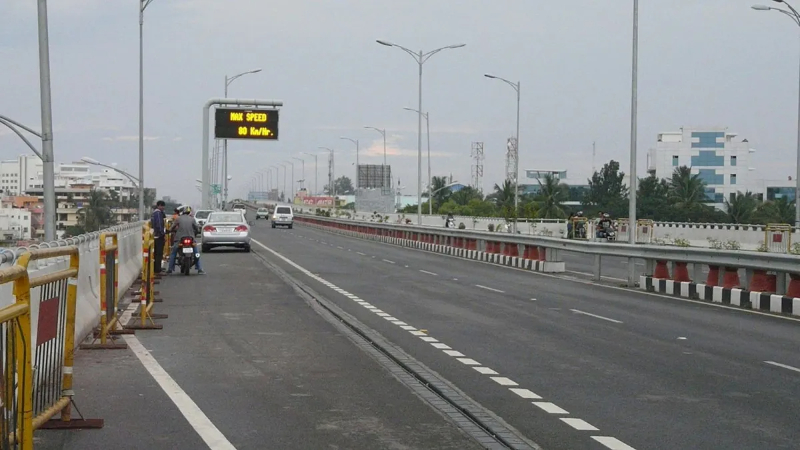 Bengalurus Electronics City flyover