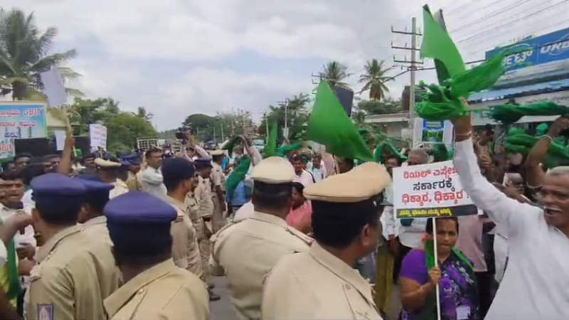 Bidadi Township Fight Byramangala