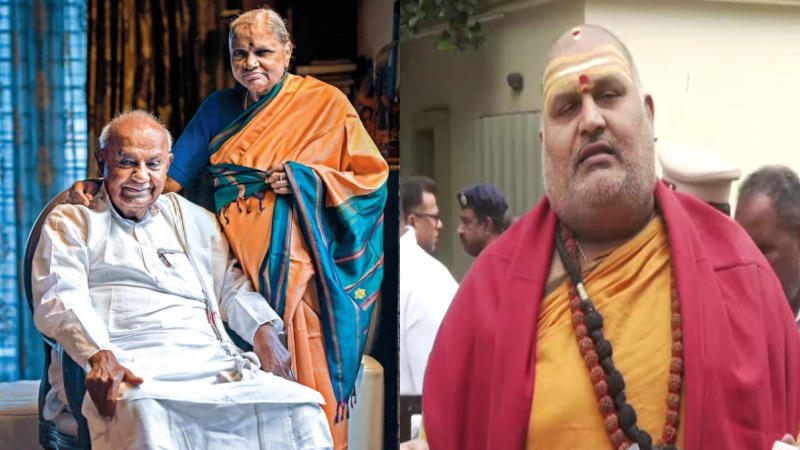 ಚೆನ್ನಮ್ಮ ದೀರ್ಘ ಸುಮಂಗಲಿಯಾಗಿ ಹೋಗಿದ್ದಾರೆ: ಕಂಬನಿ ಮಿಡಿದ ಬ್ರಹ್ಮಾಂಡ ಗುರೂಜಿ