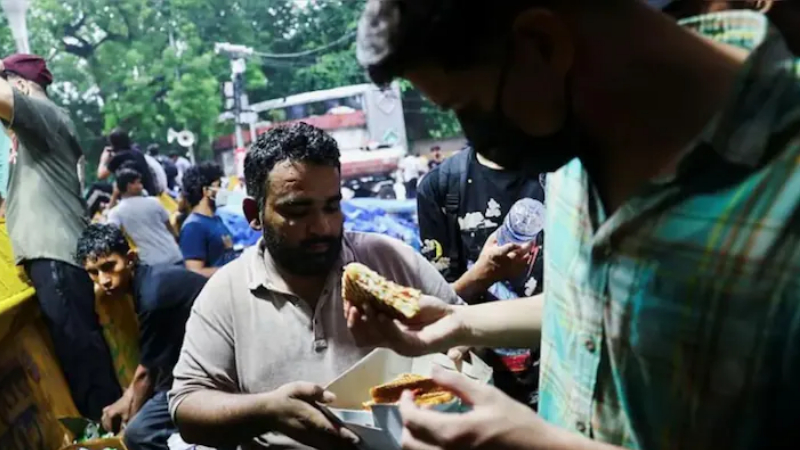 CJP Delhi Police Food Jantar Mantar NEET 2026