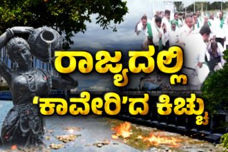 Cauvery Protest