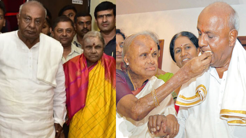 ದೇವೇಗೌಡರ ಪ್ರತಿ ಯಶಸ್ಸಿನ ಹಿಂದೆ ನಿಂತಿದ್ದವರು ಚೆನ್ನಮ್ಮ - ಸಿಎಂ ಡಿಕೆಶಿ ತೀವ್ರ ಸಂತಾಪ 11 Chennamma DeveGowda 2