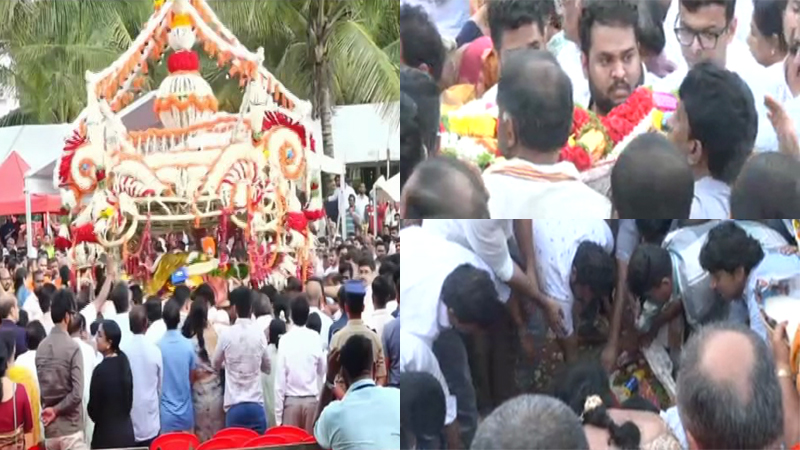 ಮಣ್ಣಲ್ಲಿ ಮಣ್ಣಾದ ಚೆನ್ನಮ್ಮ - ಸಕಲ ಸರ್ಕಾರಿ ಗೌರವಗಳೊಂದಿಗೆ ನೆರವೇರಿದ ಅಂತ್ಯಕ್ರಿಯೆ 13 Chennamma Final