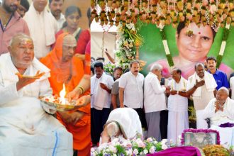 Chennamma HD Devegowda Uttara Kriya