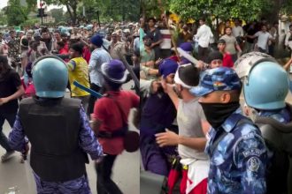 Clash between CJP supporters and Nihangs at Jantar Mantar