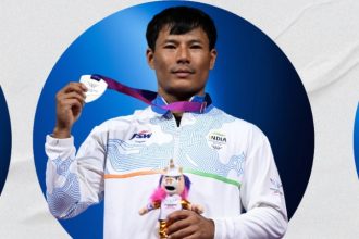 Commonwealth Games 2026 Rishikanta Singh wins weightlifting silver