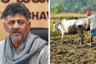 DK Shivakumar Farmers