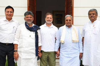 DK Shivakumar Rahul Gandhi Siddaramaiah
