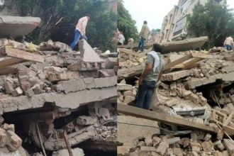 Delhi Rohini Building Collapse