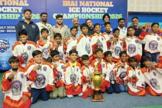 Double Silver for Karnataka U 12 Boys Girls Shine at National Ice Hockey Championship 2026 1