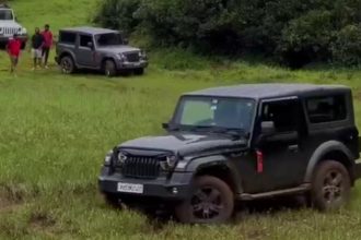 Drifting for reels tourists who ruined cattle grass in Gavi Betta Sakleshpura