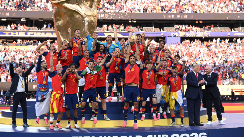 FIFA World Cup Final Spain champion