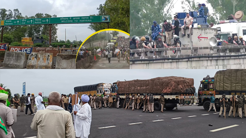 ಅಮೆರಿಕ–ಭಾರತ ವ್ಯಾಪಾರ ಒಪ್ಪಂದ ವಿರೋಧಿಸಿ `ದೆಹಲಿ ಚಲೋ’ – ಕಟ್ಟೆಯೊಡೆದ ರೈತರ ಆಕ್ರೋಶ, ಶಂಭು ಗಡಿ ಸೀಲ್