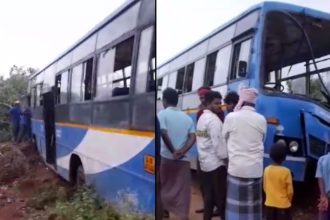 Gadag bus accident
