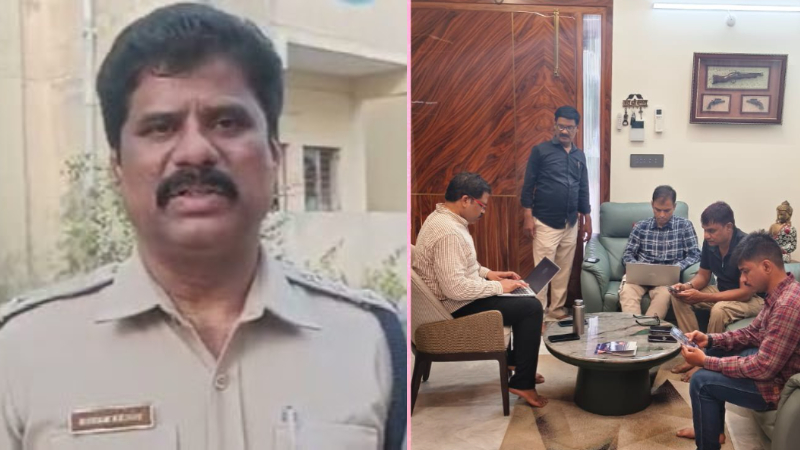 Hyderabad DSP Bhima Reddy in ACB Net Luxury Villas 50 Acres of Land 2kg Gold and 43 Lakh Cash Seized in Mega Raids 2