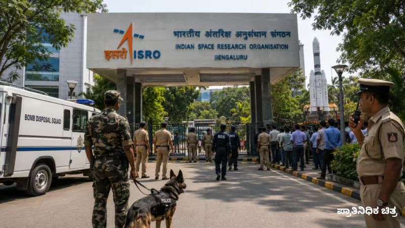 ISRO Bomb Threat