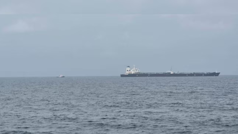 India Bound Oil Tanker