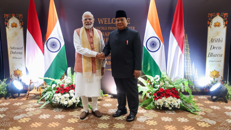 Indonesia India EVM Modi