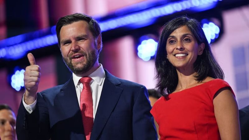 JD Vance and Usha Vance
