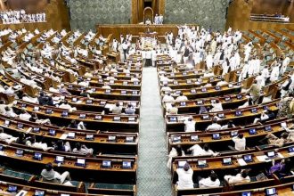 Loksabha protest