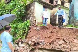 Madikeri Wall Collapse 2