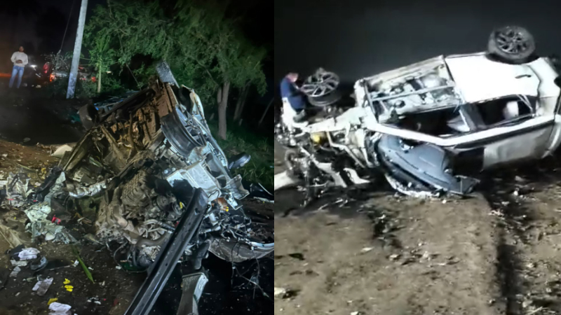 Mahindra XUV 300 explodes in Jamkhandi
