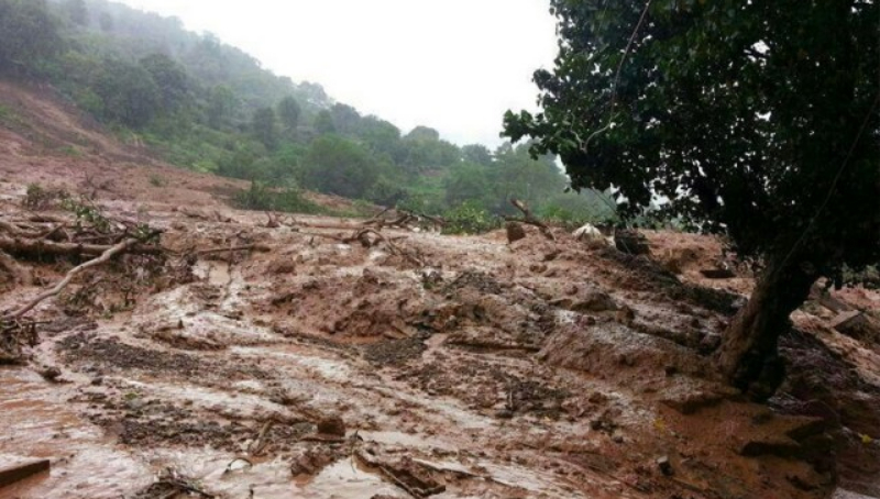 Malin landslide