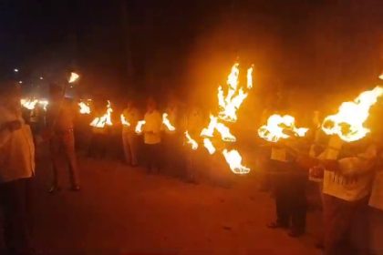 Mandya Farmers Protest