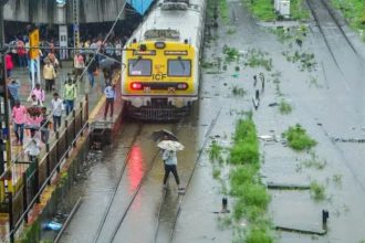 Mumbai Rain effect
