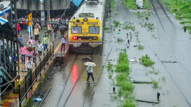 Mumbai Rain effect